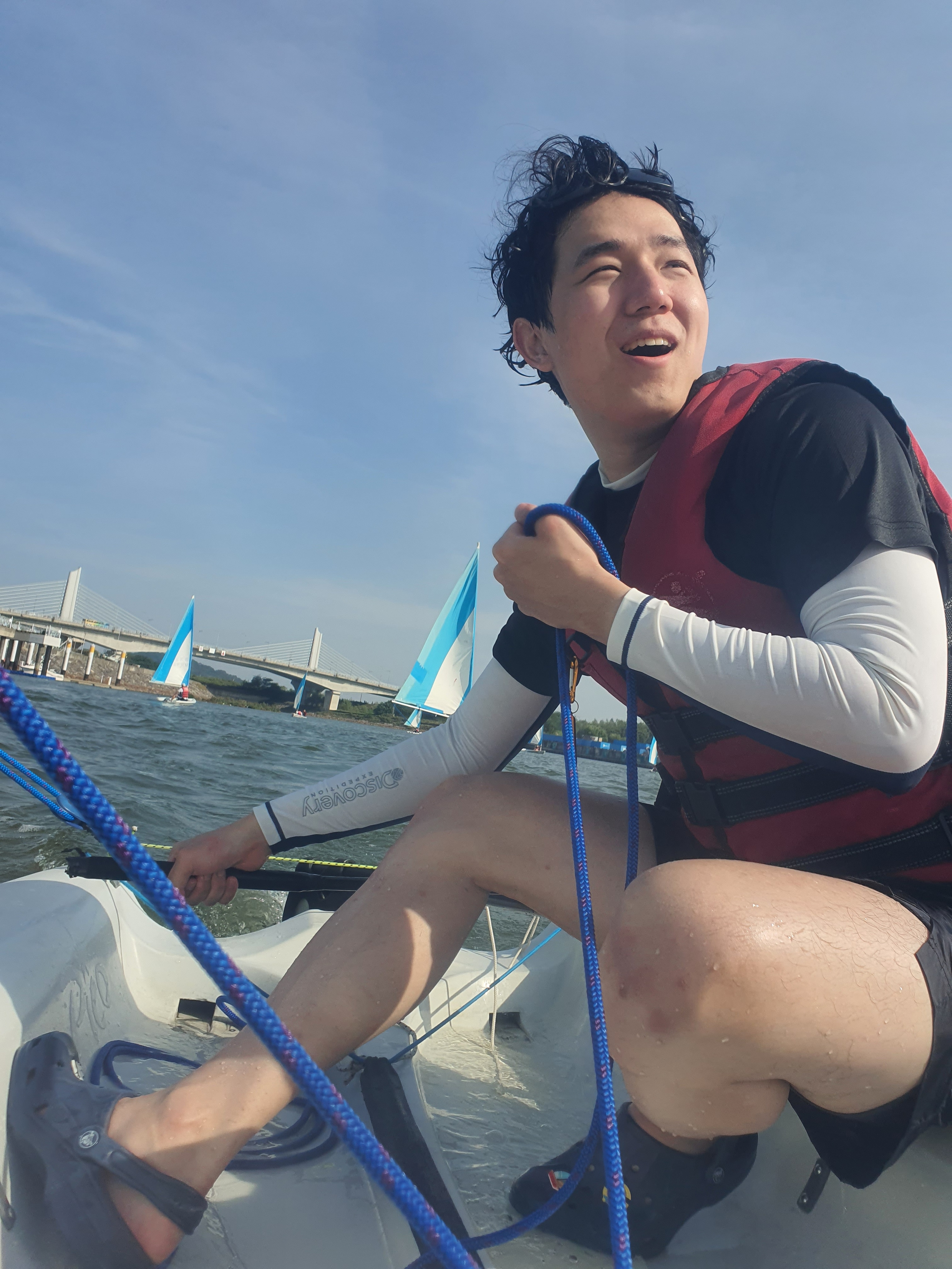 Minwoo Lee sailing